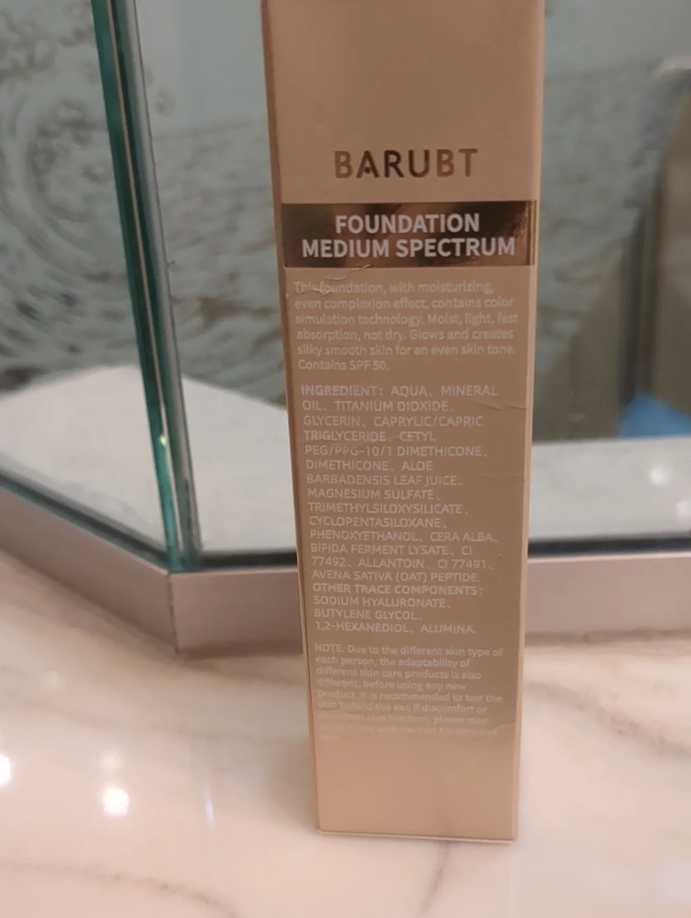 Foundation And SPF